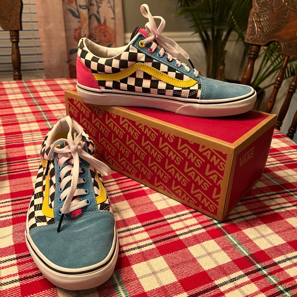 Vans Old Skool Checkered 80s Style Unisex